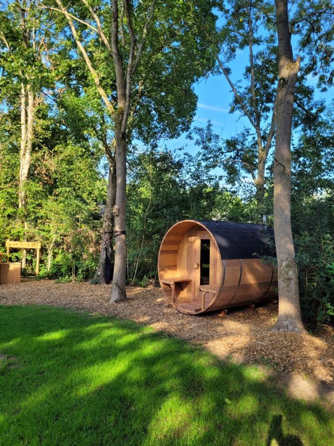 Retro Chic Wellness Met Hottub & Sauna Евейк Екстер'єр фото