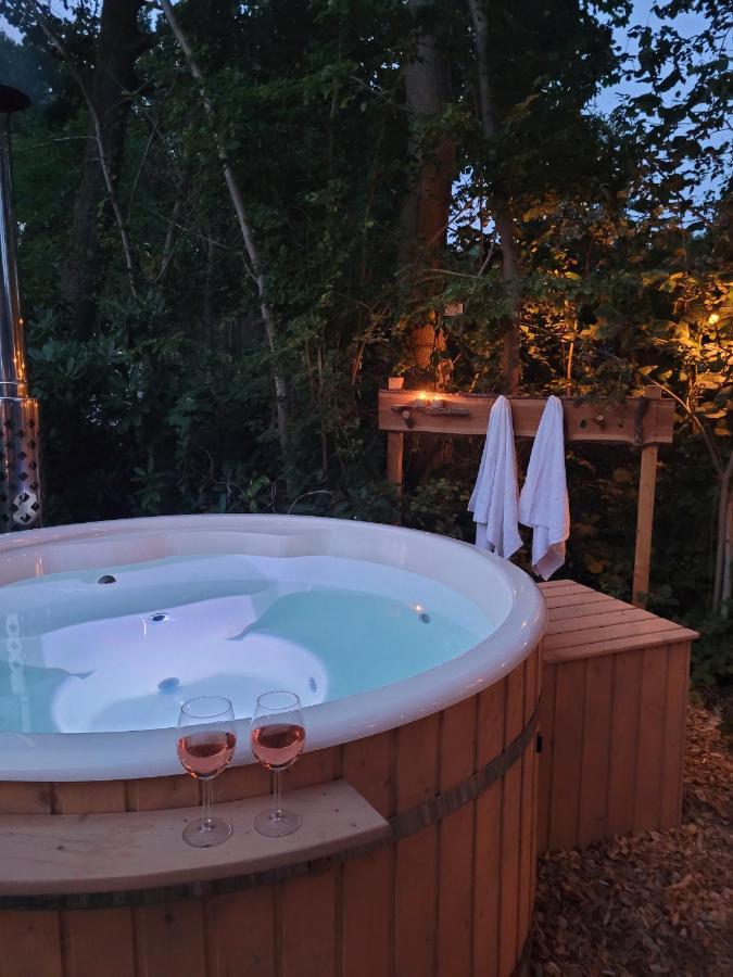 Retro Chic Wellness Met Hottub & Sauna Евейк Екстер'єр фото