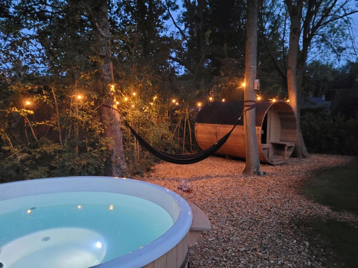Retro Chic Wellness Met Hottub & Sauna Евейк Екстер'єр фото