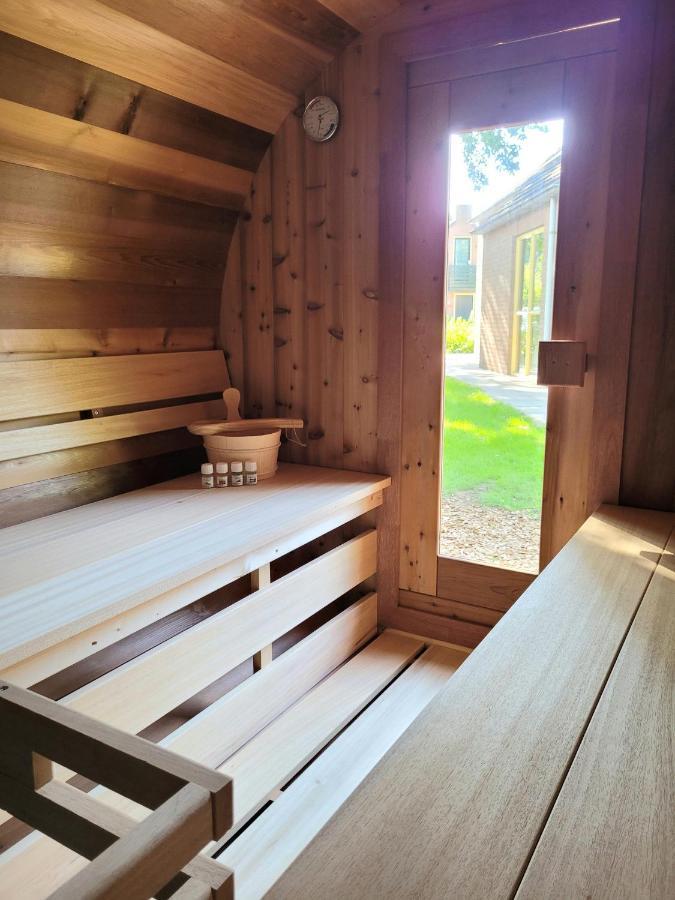Retro Chic Wellness Met Hottub & Sauna Евейк Екстер'єр фото
