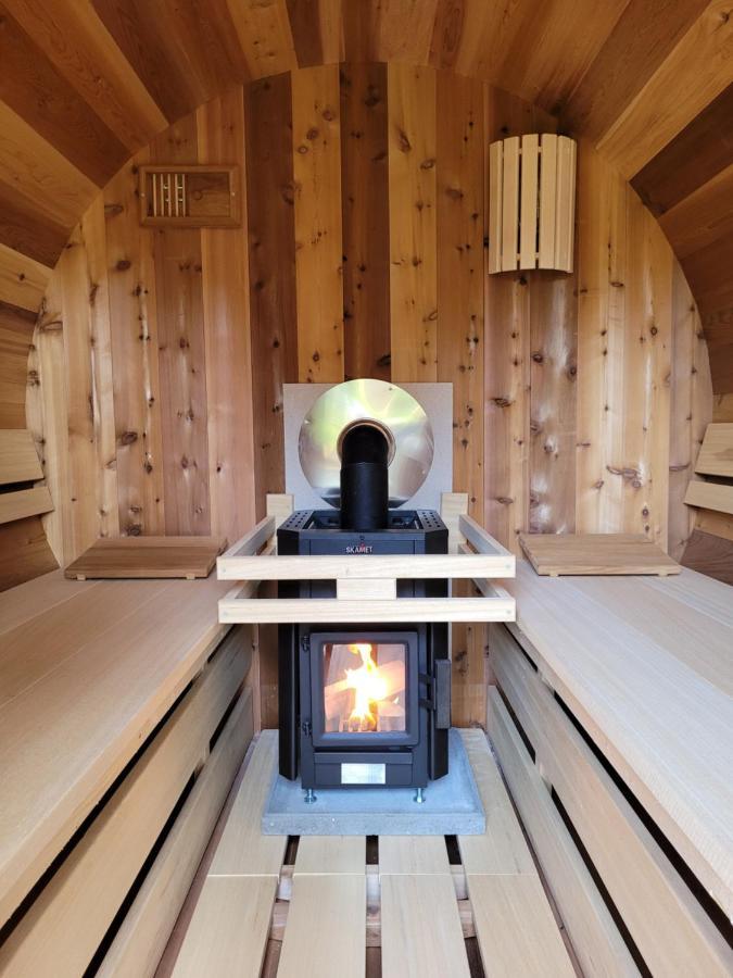 Retro Chic Wellness Met Hottub & Sauna Евейк Екстер'єр фото